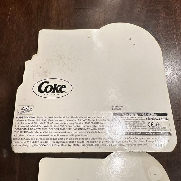 Matchbox Coca-Cola Polar Bear Diecast Cars Lot Of 2 - Picture 5 of 5